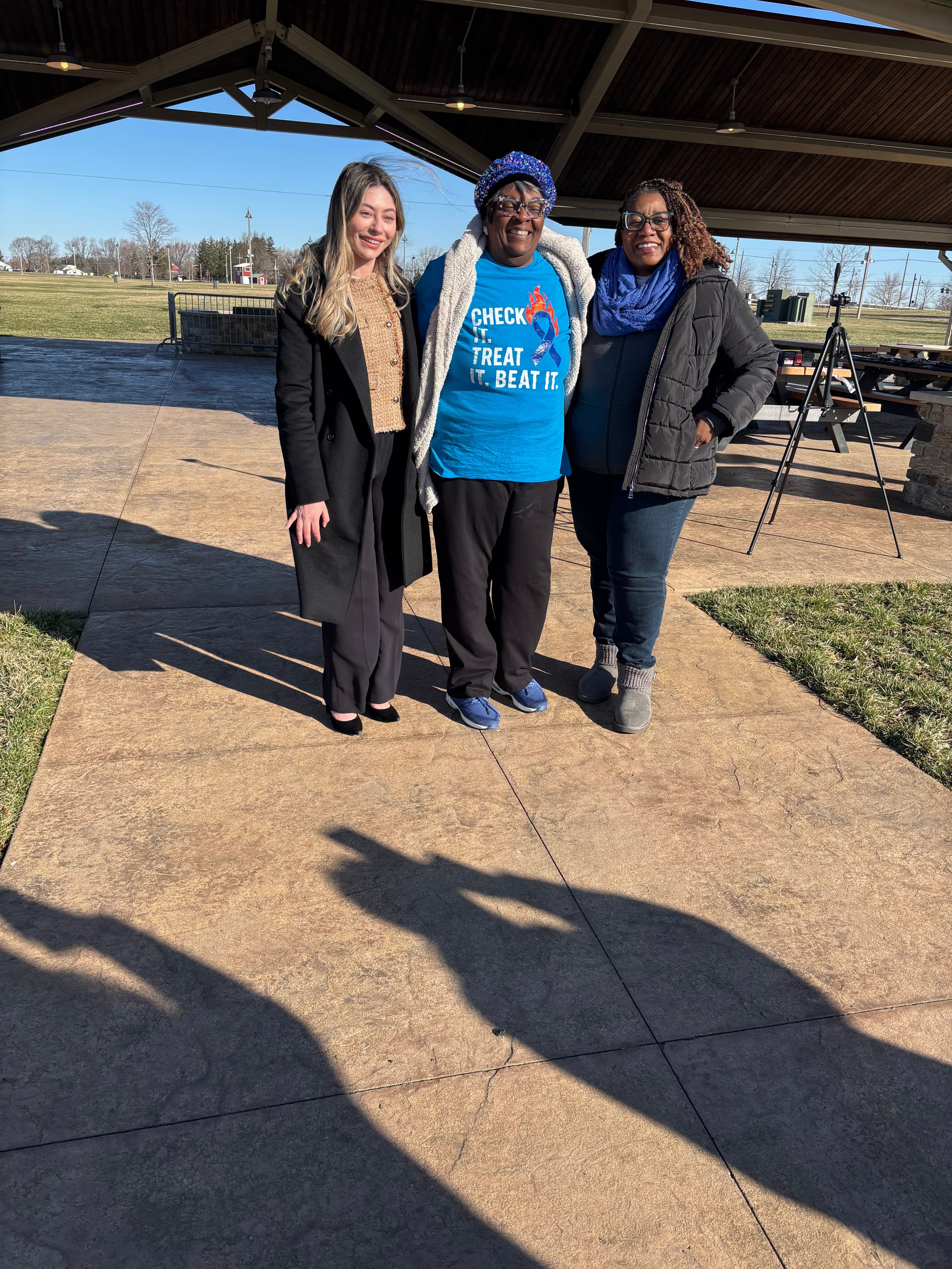 Beyond the Bag supporters at the annual colorectal walk in March 2026